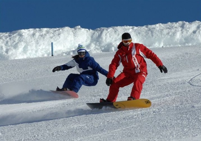  Snowboard en Tignes 